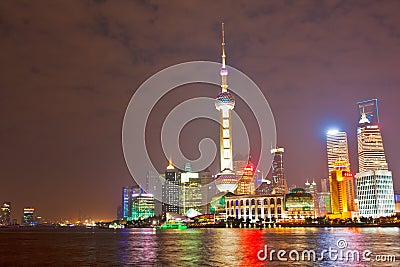 Shanghai skyline 2 Editorial Stock Photo