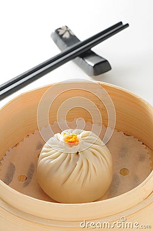 Shanghai soup bun Stock Photo