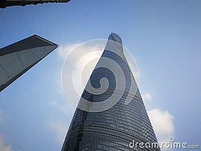 Shanghai Tower Stock Photo