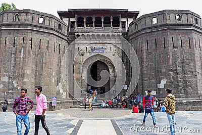 Shaniwar Wada Palace Editorial Stock Photo