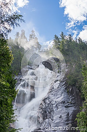 Shannon Falls Stock Photo