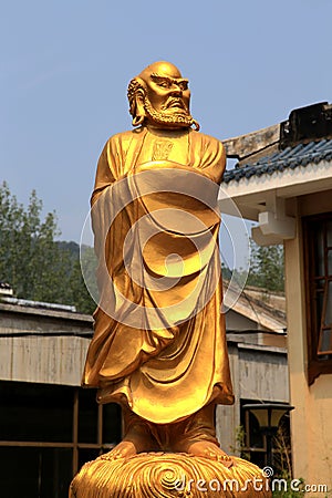 Shaolin Temple , the birthplace of Shaolin Kung Fu. Stock Photo