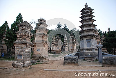 Shaolin Temple Stock Photo