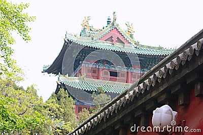 Shaolin Temple in Songshan Stock Photo