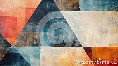 shape abstract home background Cartoon Illustration