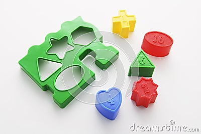 Shape Sorter Toy Stock Photo