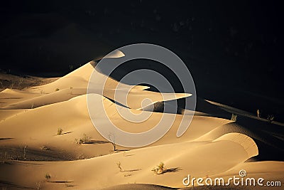 The shapes of warmest place on earth Stock Photo