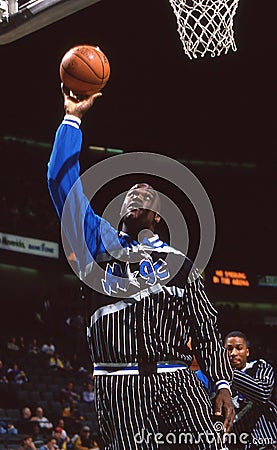 Shaquille O`Neal, Orlando Magic Editorial Stock Photo