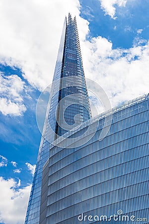 The Shard - highest building in London. Editorial Stock Photo