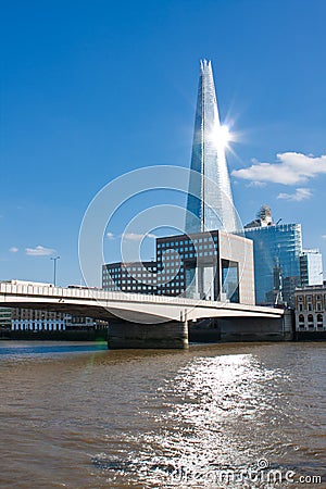 The Shard - London Editorial Stock Photo