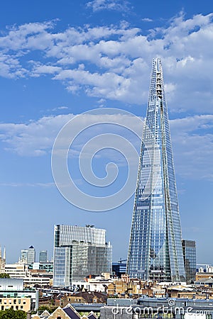 Shard in London Editorial Stock Photo