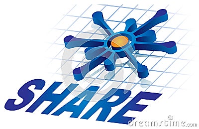 Share icon Vector Illustration