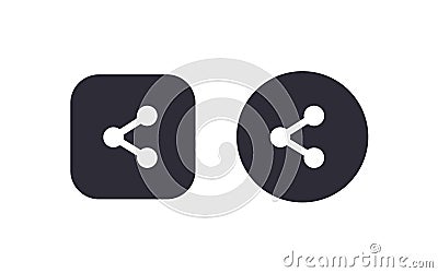 Share icon button vector illustration scalable vector design Vector Illustration