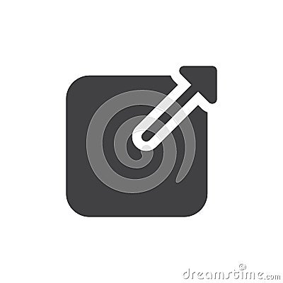 Share simple icon vector Vector Illustration