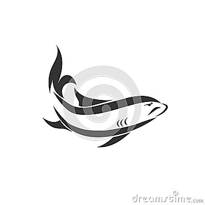 Shark fish vector illustration Vector Illustration
