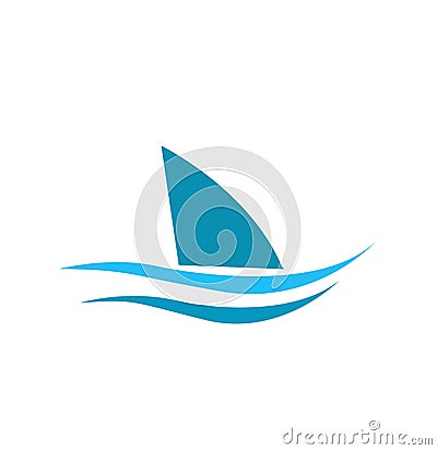 Shark icon vector illustration Vector Illustration