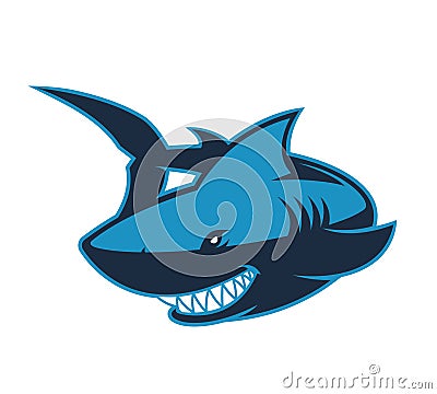 Shark logo mascot Vector Illustration