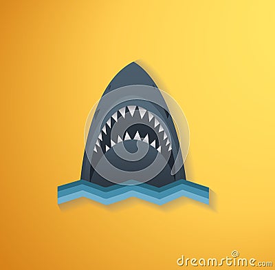 Shark vector illustration Vector Illustration