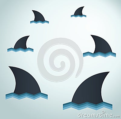 Shark vector illustration Vector Illustration