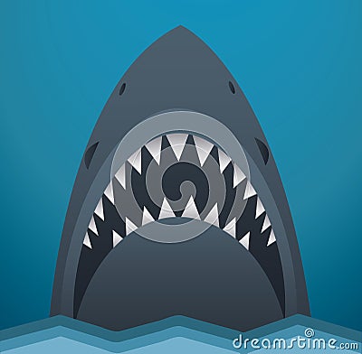 Shark vector illustration Vector Illustration