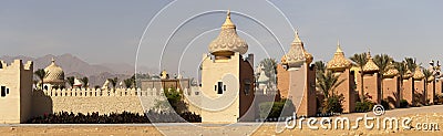 Sharm El Sheikh, downtown. Sinai, Egypt. East Bazaar with minarets, Editorial Stock Photo