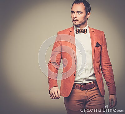 Sharp dressed fashionist Stock Photo