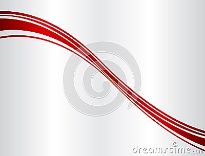 Sharp line strokes in red passing diagonally across. Vector Illustration