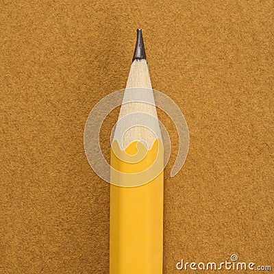Sharp pencil. Stock Photo