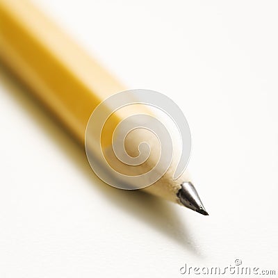 Sharp pencil tip. Stock Photo