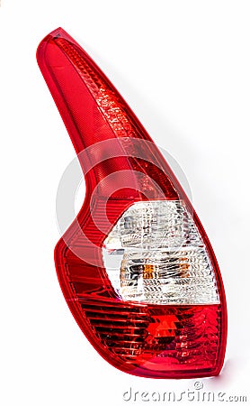 Sharp realistic photo of car rear lamp cluster Stock Photo