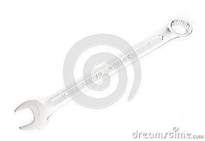 Sharp realistic photo of wrench Stock Photo