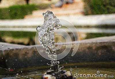 Sharp Water Stock Photo