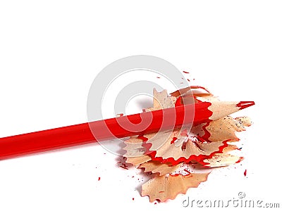 Sharpened pencil Stock Photo