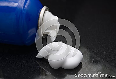 Shaving Foam Stock Photo