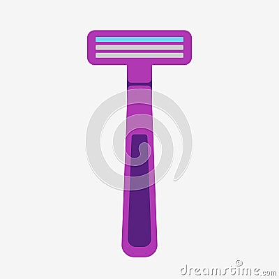 Shaving razor icon Cartoon Illustration