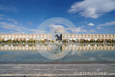 Shaykh Lotfollah Mosque in Isfahan,Iran. Stock Photo