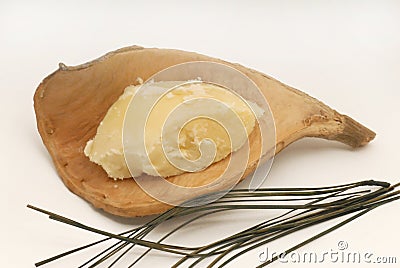 Shea butter Stock Photo