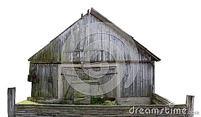 Shed for Halloween Stock Photo