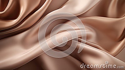 sheen brown silk background Cartoon Illustration