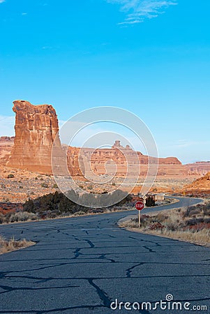 Sheep Rock Stock Photo