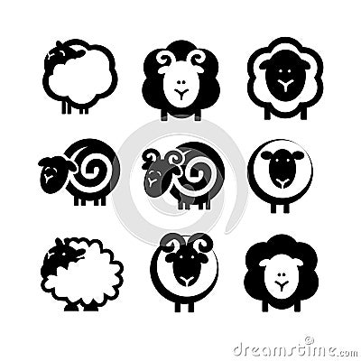 Sheep Vector Illustration