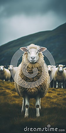 Identity Politics And Working-class Empathy: A Visual Exploration Of Sheep Stock Photo