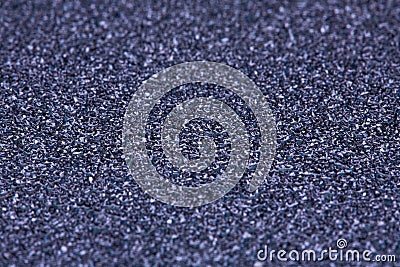 Sheet of black sandpaper Stock Photo