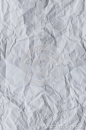 Sheet of crumpled paper - seamless repeatable texture background Stock Photo