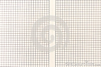 Sheet of engineering graph grid paper. Simple background texture for template, design or art. Stock Photo