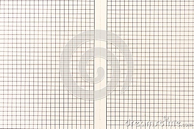 Sheet of engineering graph grid paper. Simple background texture for template, design or art. Stock Photo