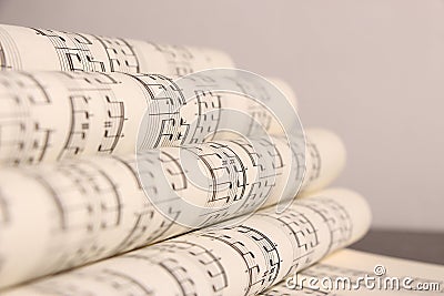 Sheet music Stock Photo