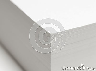 Sheets of paper Stock Photo