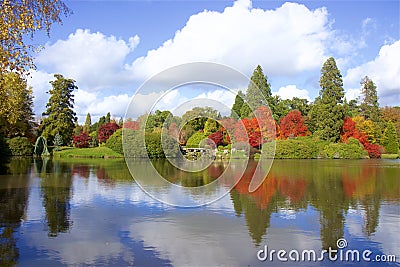 Sheffield park, UK Stock Photo