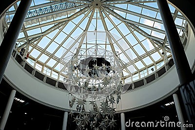 Meadowhall dome, Sheffield, Yorkshire. Editorial Stock Photo